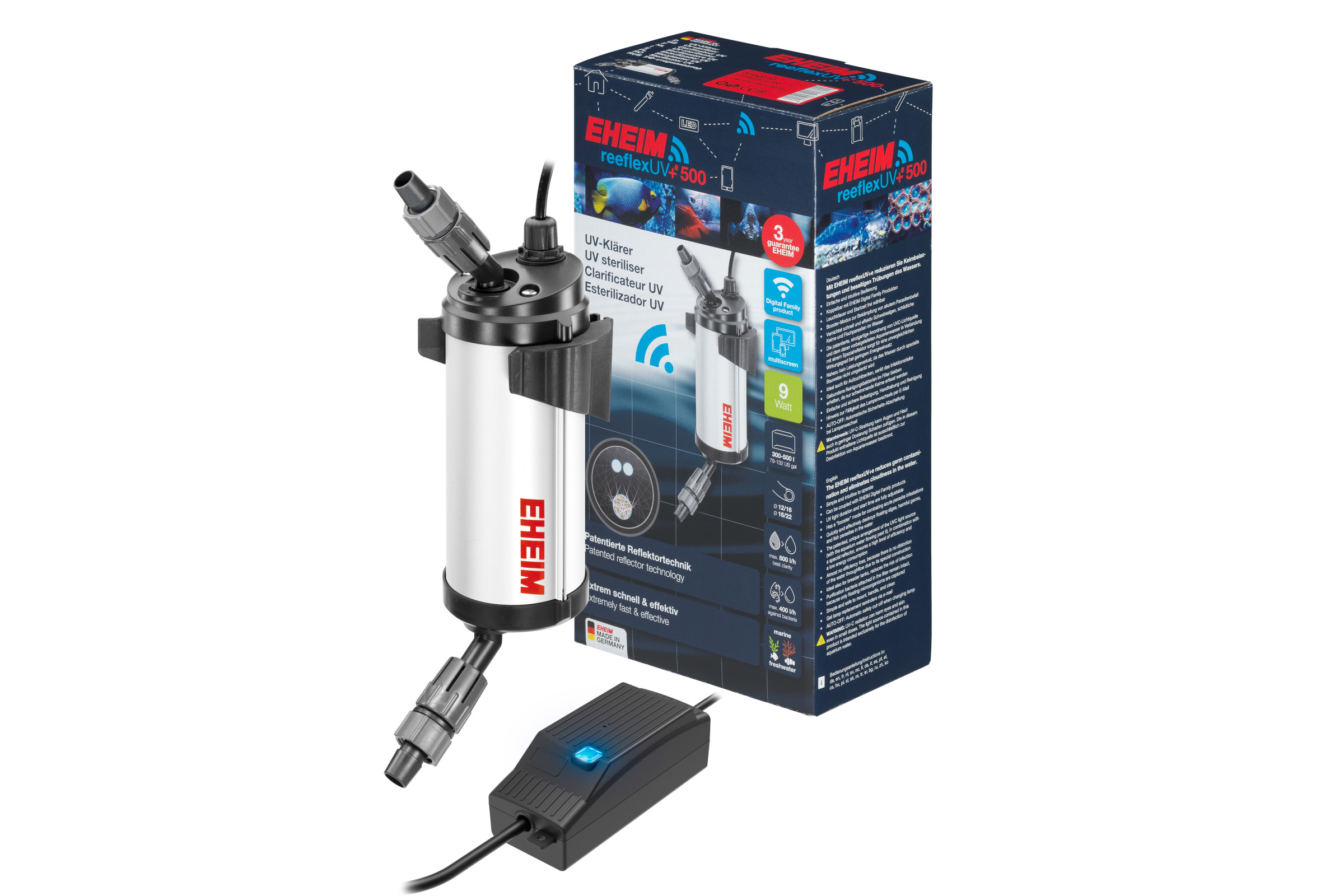 Eheim reeflexUV+e 500, smarter UV-Klärer, 11 W